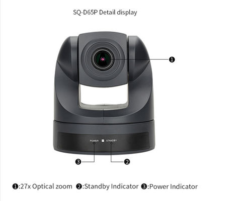 Solução de reuniões de sala de conferências Square-Dcamera Camera de video teleconferência de alta definição durável