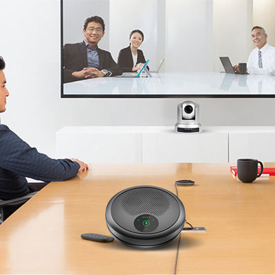 SQ-M4 Videoconferência Conferência Micrófono Omnidirecional 360 graus