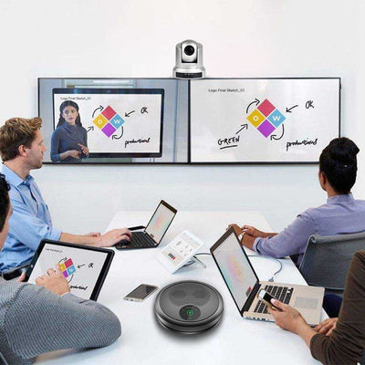 360 graus Pickup Conferência Telefone Porta-vozes SQ-M4 Conferência Handsfree Microfone Omnidireccional