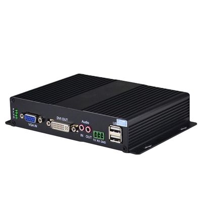 FTTN SQ-VGA02 VGA Fibra Óptica Terminal de Vídeo Digital Anti-Interferência de Transmissão de Longa Distância