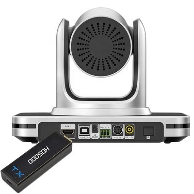 Solução de reuniões na sala de conferências USB e transmissão ao vivo Porta RJ45 Câmera Porta HDM