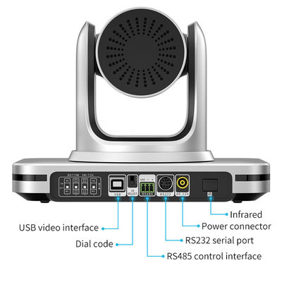 Solução de reunião de sala de conferências USB PTZ Câmera de videoconferência para reunião de zoom óptico