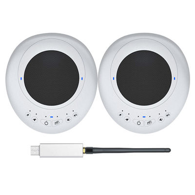 Solução de reuniões de sala de conferências Videoconferência Dual 5.8G Microfone sem fio