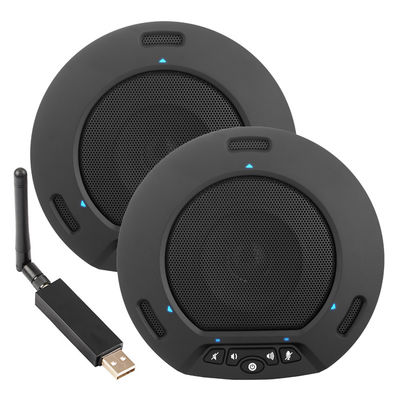 Fone de ouvido Conectado Videoconferência omnidirecional Microfone Dois Microfones Rádio