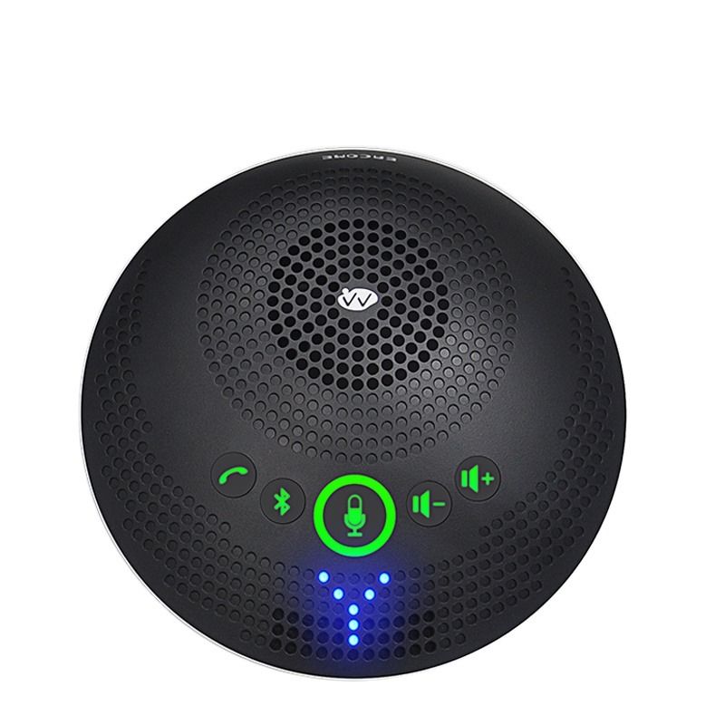 Microfone de conferência profissional SQ-M13B 2.4G Microfone sem fio omnidirecional, captação de 360 graus, áudio de alta definição e redução de ruído