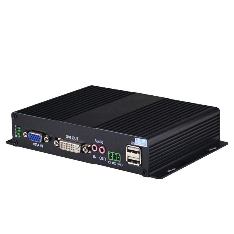 FTTN SQ-VGA01 VGA Fibra Óptica Terminal de Vídeo Digital Anti-Interferência de Transmissão de Longa Distância